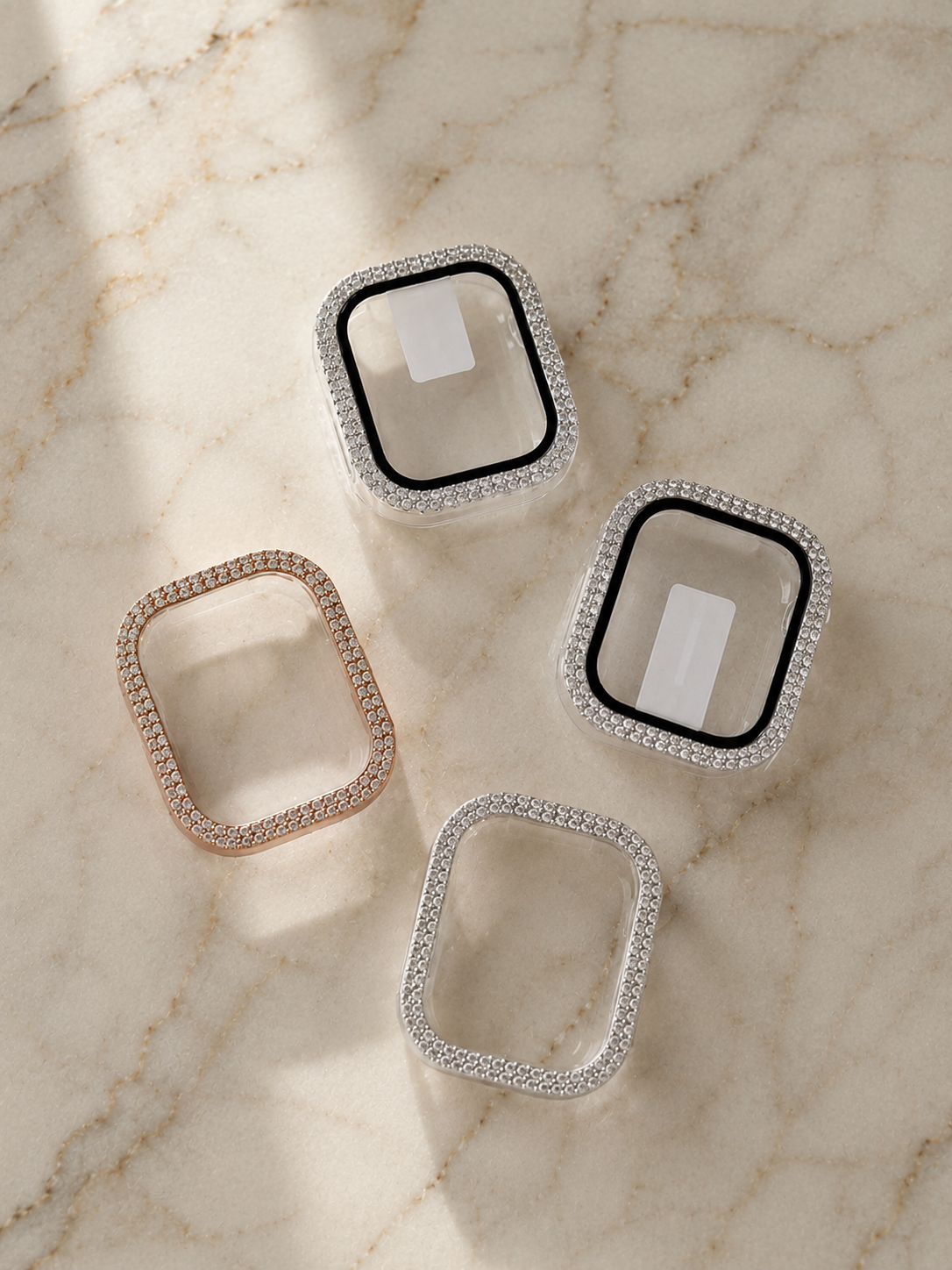 PROTECTOR APPLE WATCH CON BRILLO