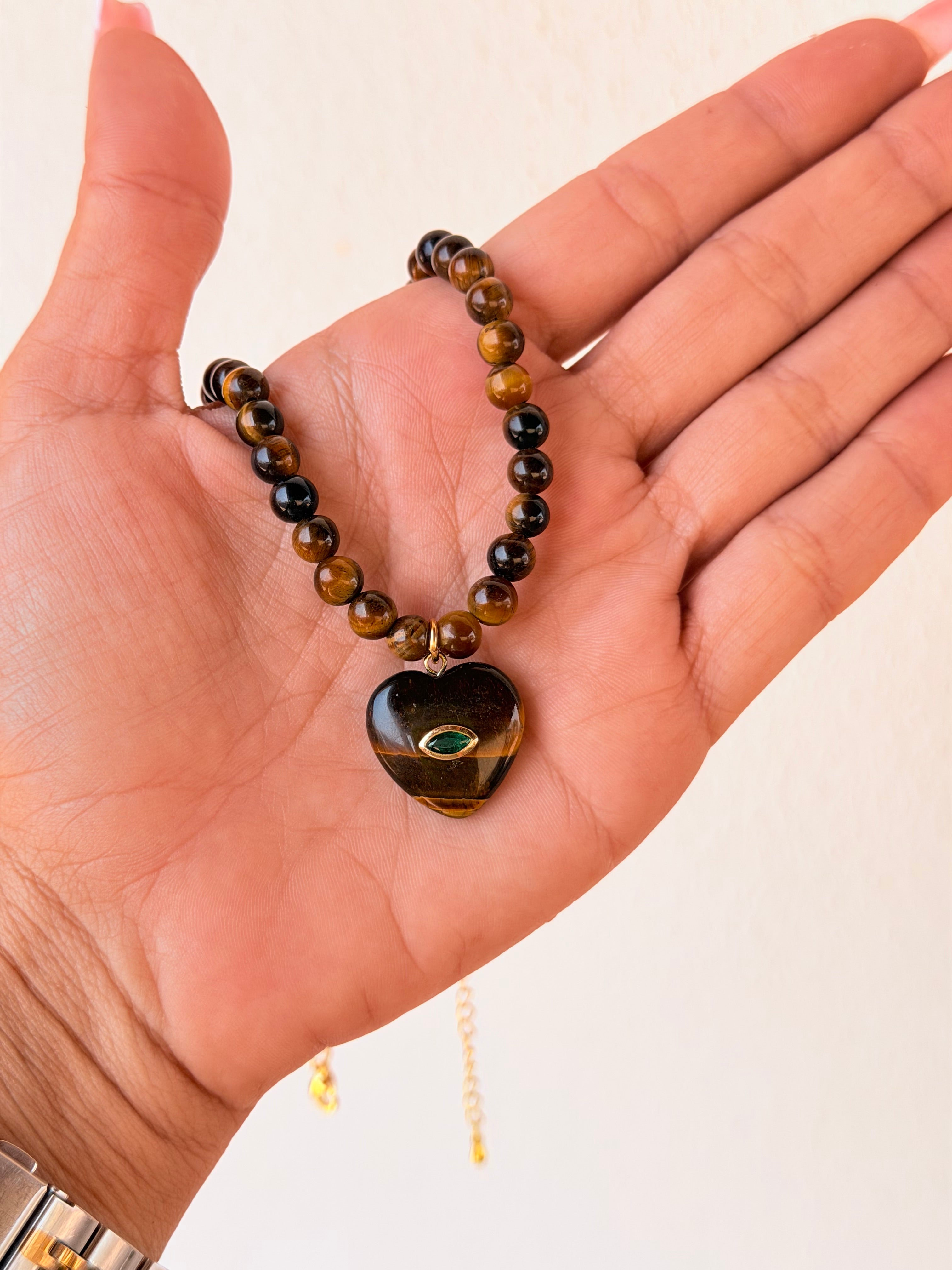 Heart Stone Necklace