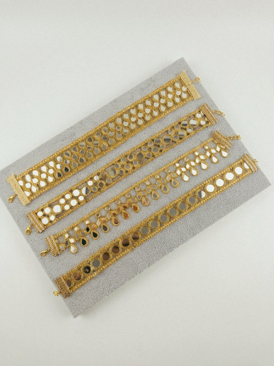 Gold Mirror Choker