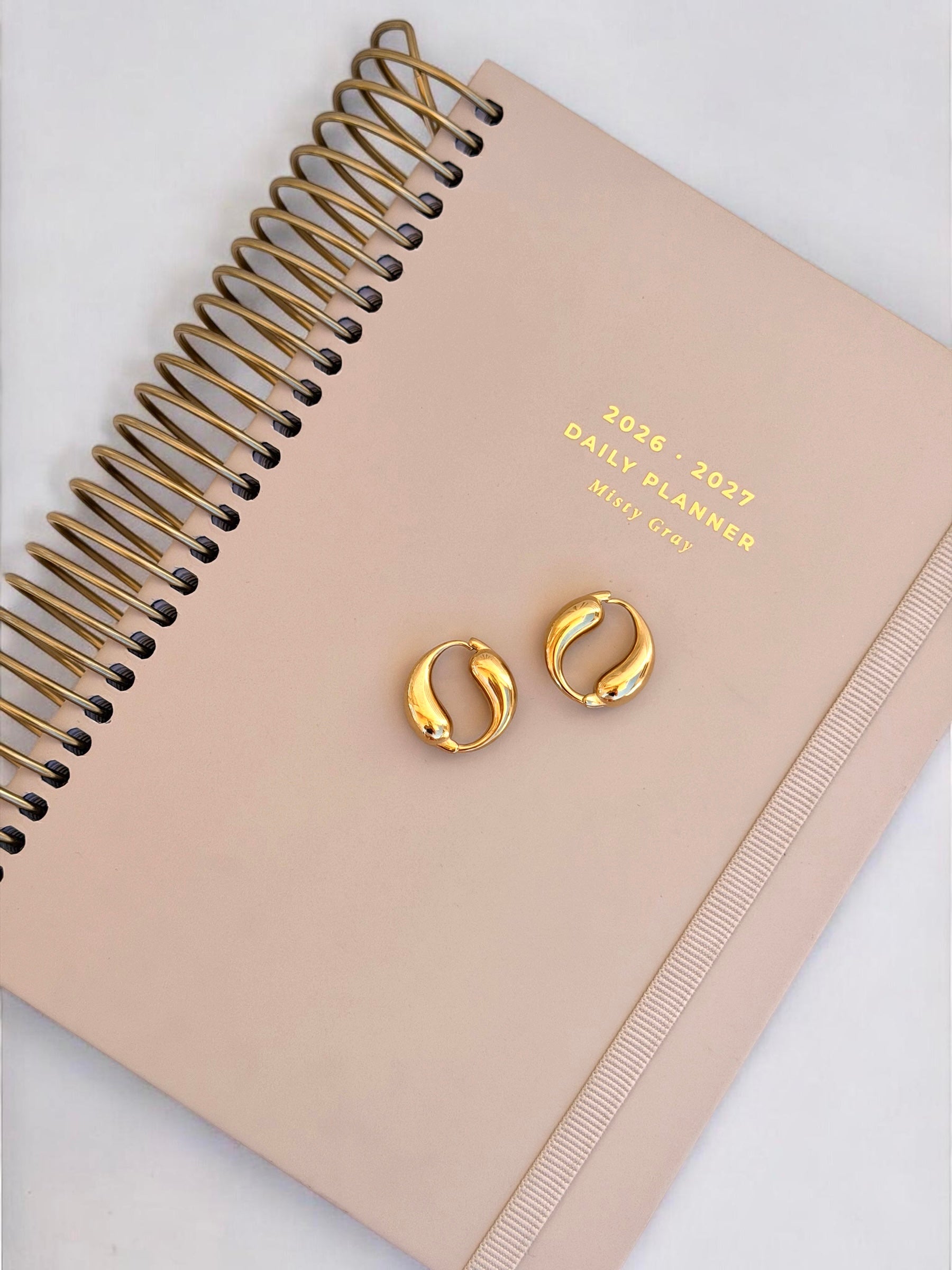 CHUNKY HOOP EARRINGS