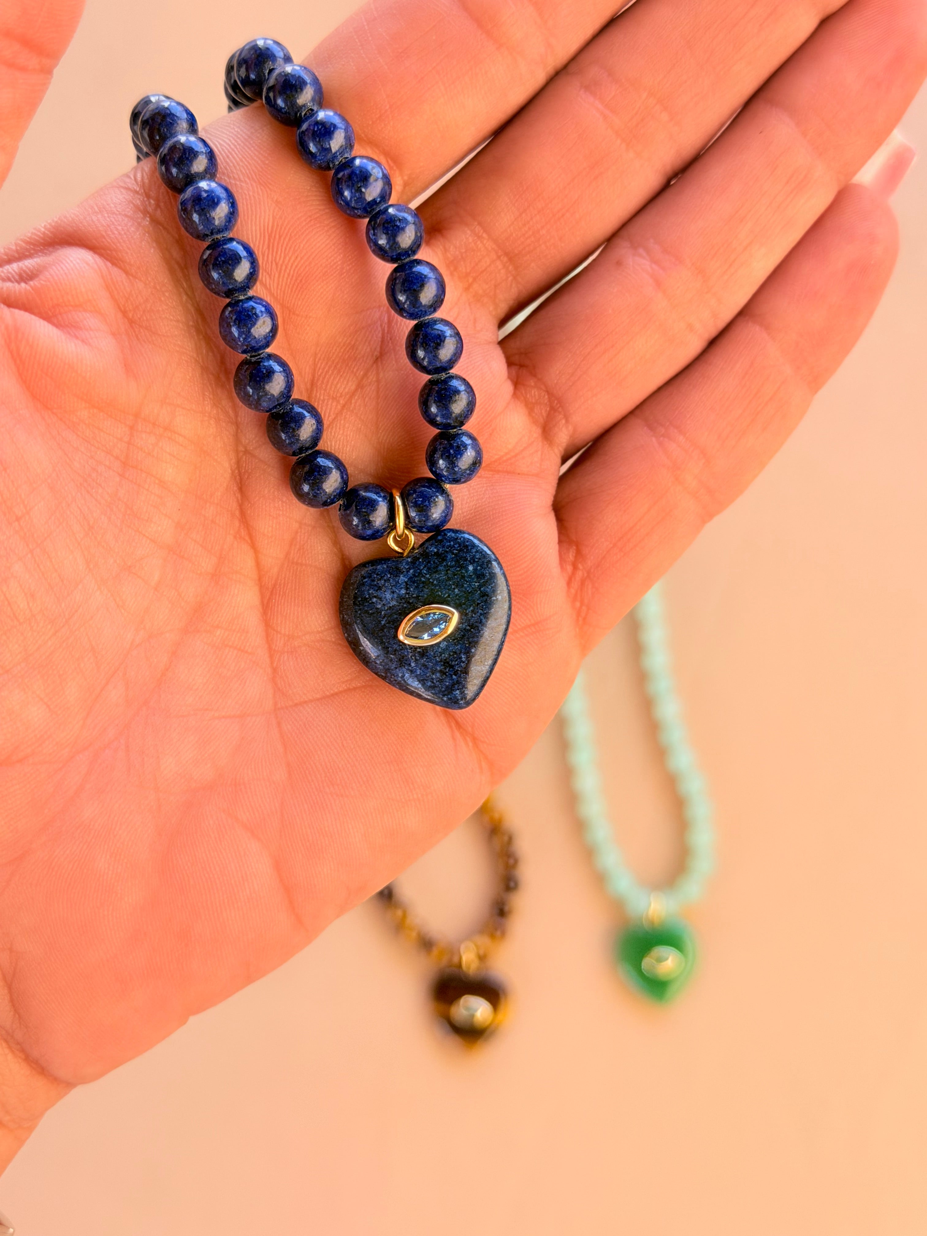 Heart Stone Necklace