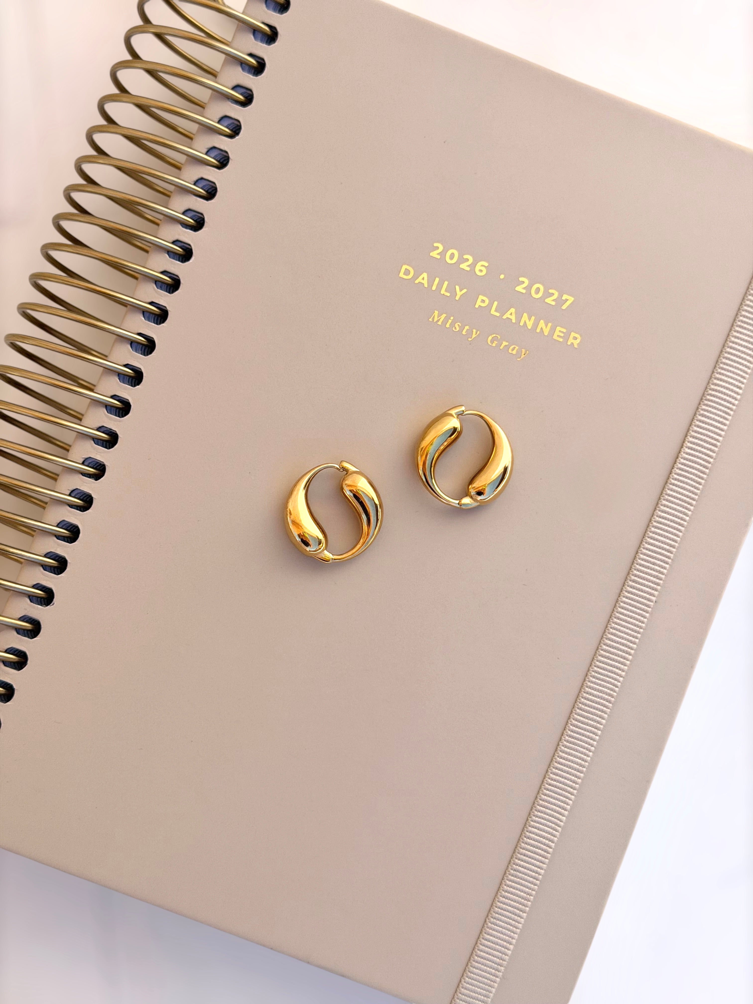 CHUNKY HOOP EARRINGS